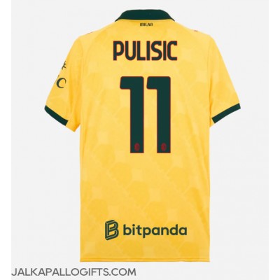AC Milan Christian Pulisic #11 Kolmaspaita 2025-26 Lyhythihainen AC Milan Christian Pulisic #11 Kolmaspaita 2025-26 Lyhythihainen